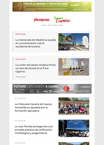 Newsletter Caprino Newsletter Caprino