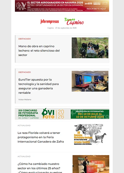 Newsletter Caprino Newsletter Caprino