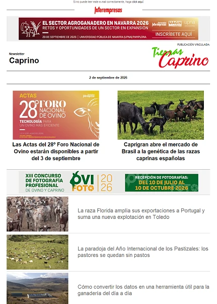 Newsletter Caprino