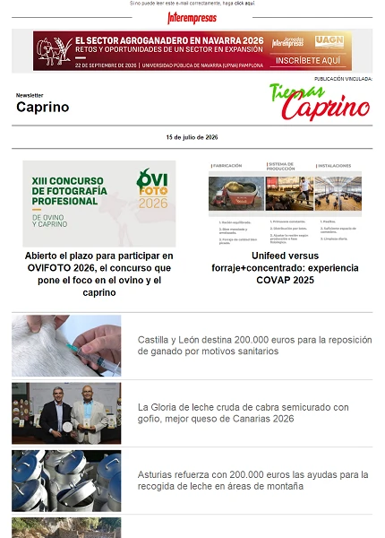Newsletter Caprino Newsletter Caprino