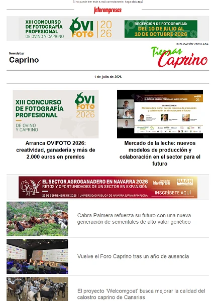 Newsletter Caprino Newsletter Caprino