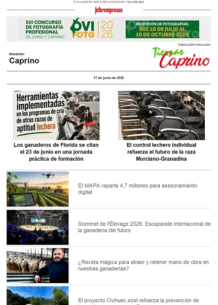Newsletter Caprino Newsletter Caprino