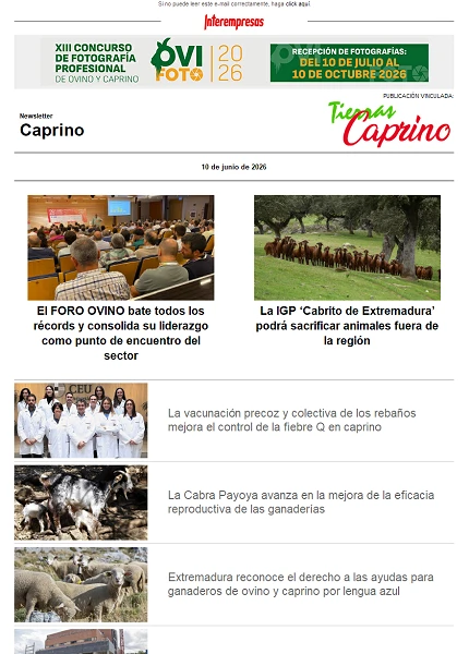 Newsletter Caprino Newsletter Caprino