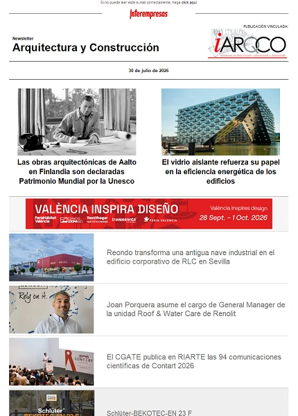 Newsletter Arquitectura y Construcción