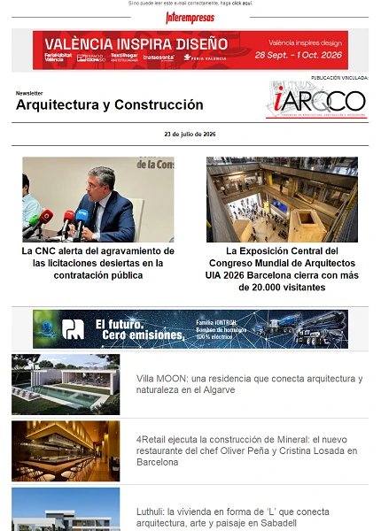 Newsletter Arquitectura y Construcción Newsletter Arquitectura y Construcción