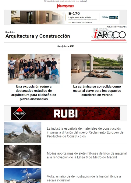 Newsletter Arquitectura y Construcción Newsletter Arquitectura y Construcción