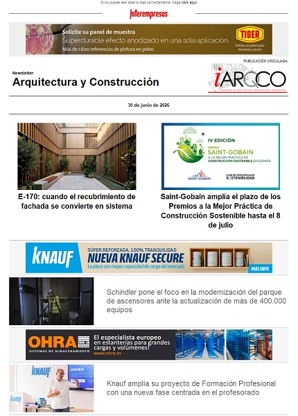 Newsletter Arquitectura y Construcción