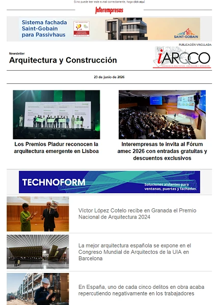 Newsletter Arquitectura y Construcción