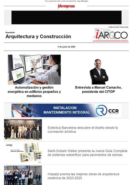 Newsletter Arquitectura y Construcción