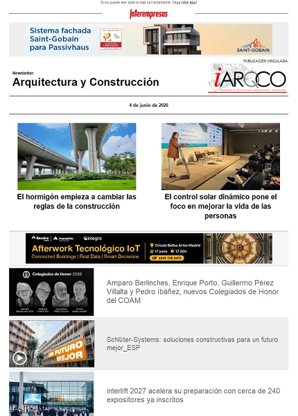Newsletter Arquitectura y Construcción