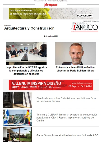 Newsletter Arquitectura y Construcción Newsletter Arquitectura y Construcción