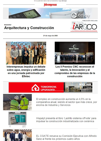 Newsletter Arquitectura y Construcción Newsletter Arquitectura y Construcción