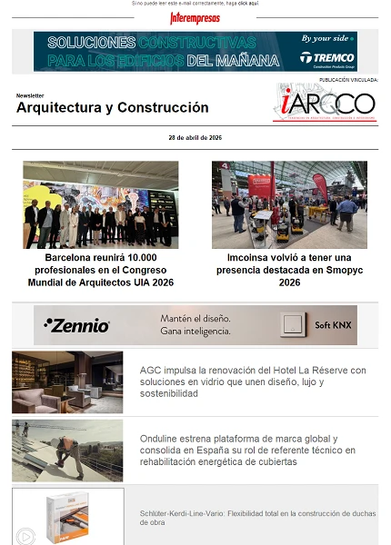Newsletter Arquitectura y Construcción