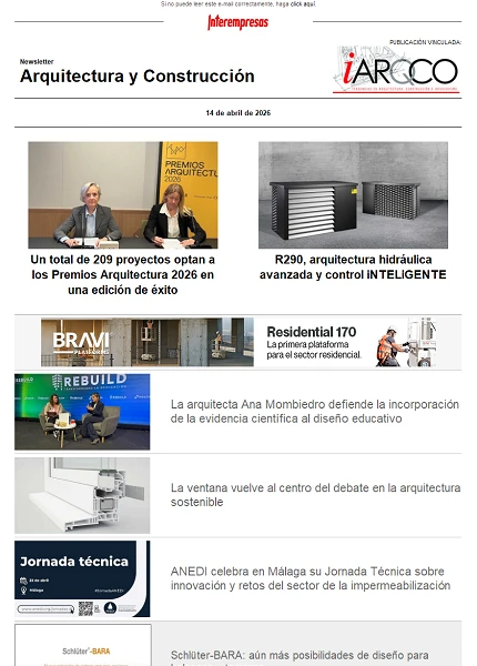 Newsletter Arquitectura y Construcción Newsletter Arquitectura y Construcción