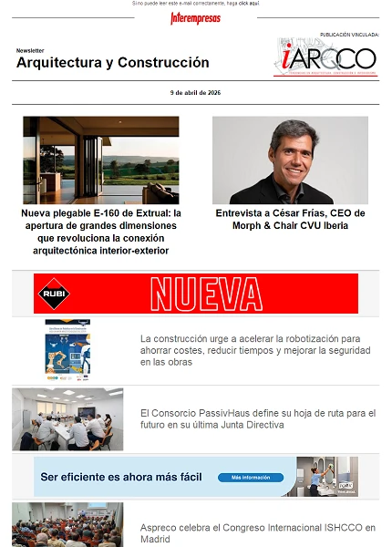 Newsletter Arquitectura y Construcción