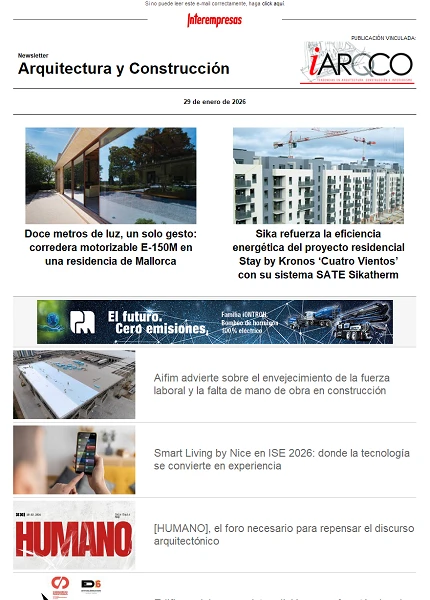 Newsletter Arquitectura y Construcción