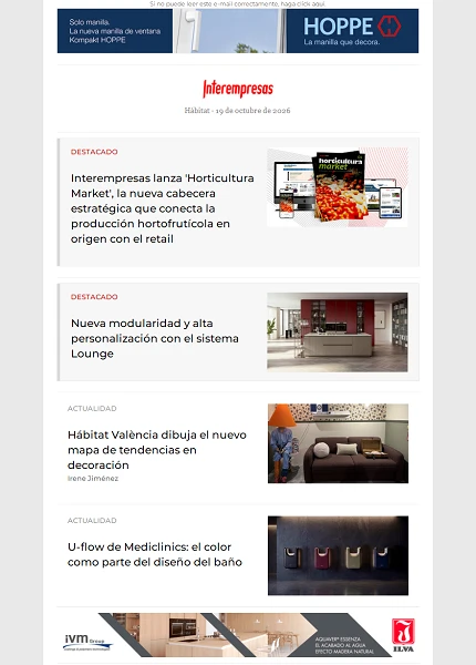 Newsletter Hábitat Newsletter Hábitat
