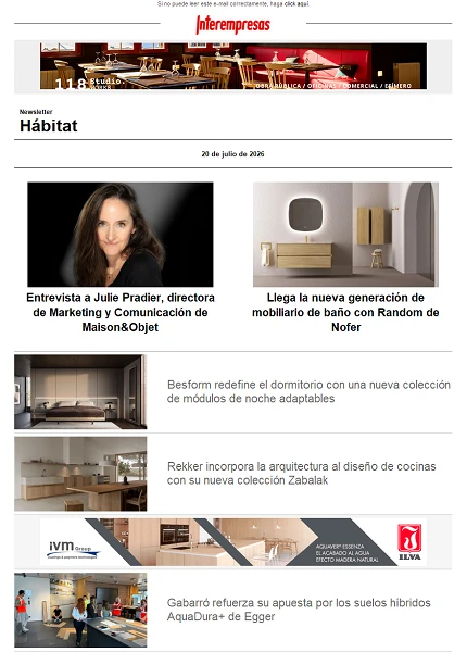 Newsletter Hábitat Newsletter Hábitat