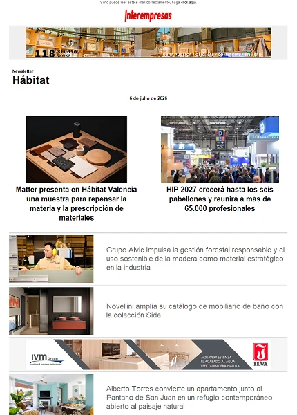 Newsletter Hábitat Newsletter Hábitat