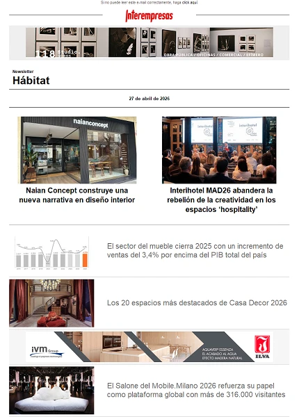 Newsletter Hábitat
