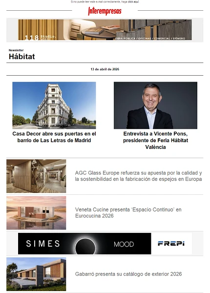 Newsletter Hábitat