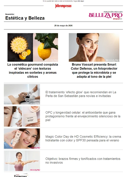 Newsletter Estética y Belleza Newsletter Estética y Belleza