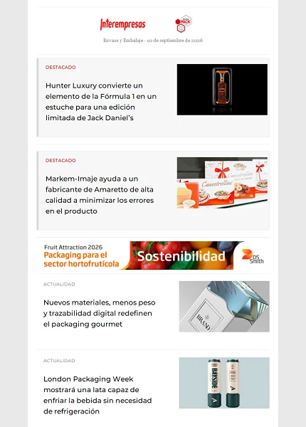Newsletter Envase y Embalaje