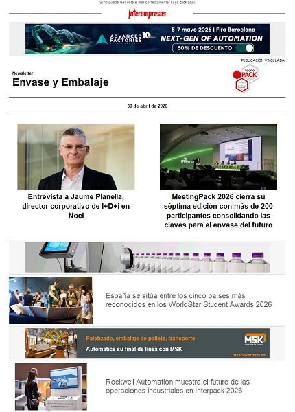 Newsletter Envase y Embalaje