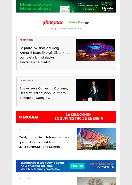 Newsletter Energía