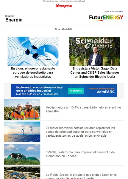 Newsletter Energía Newsletter Energía