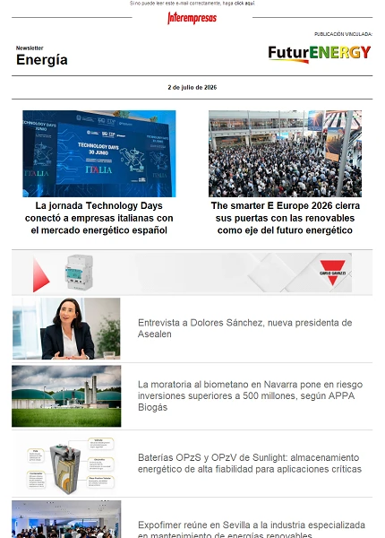 Newsletter Energía Newsletter Energía