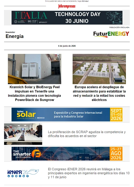 Newsletter Energía