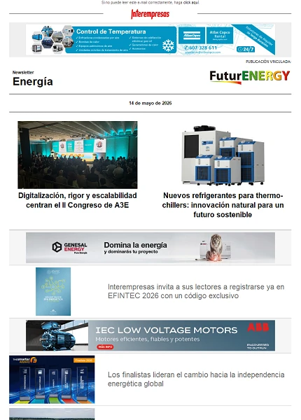 Newsletter Energía Newsletter Energía