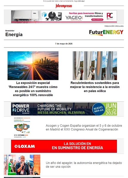 Newsletter Energía
