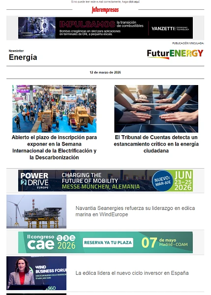 Newsletter Energía