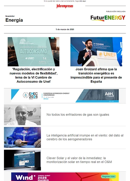 Newsletter Energía