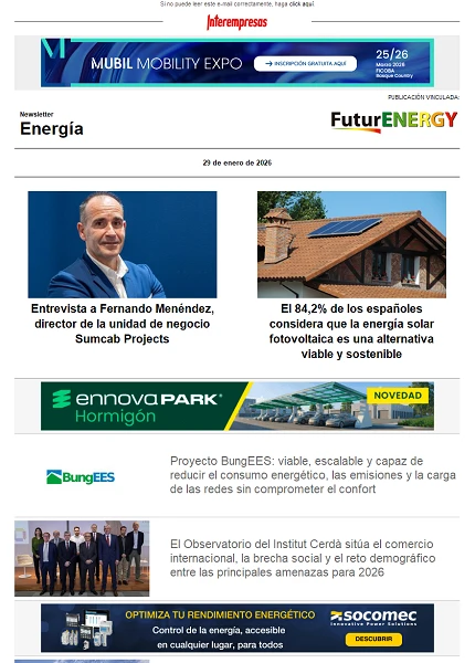 Newsletter Energía Newsletter Energía