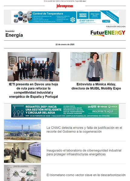 Newsletter Energía Newsletter Energía