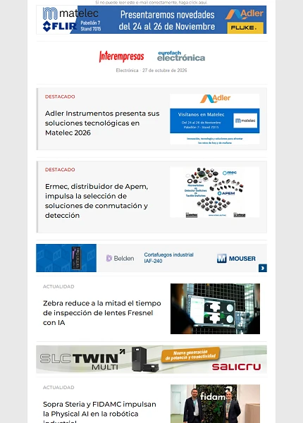 Newsletter Electrónica