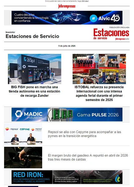 Newsletter Estaciones de Servicio Newsletter Estaciones de Servicio