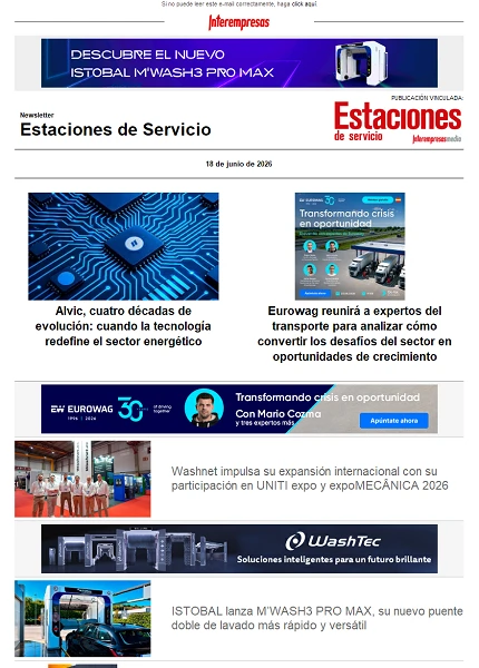 Newsletter Estaciones de Servicio Newsletter Estaciones de Servicio