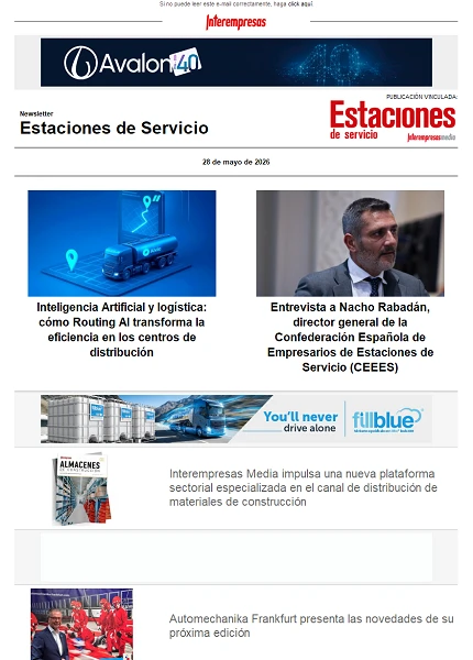 Newsletter Estaciones de Servicio Newsletter Estaciones de Servicio