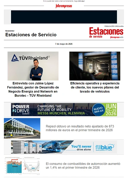 Newsletter Estaciones de Servicio