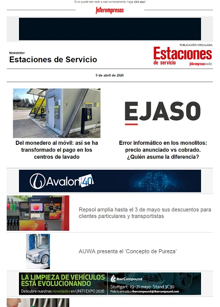 Newsletter Estaciones de Servicio