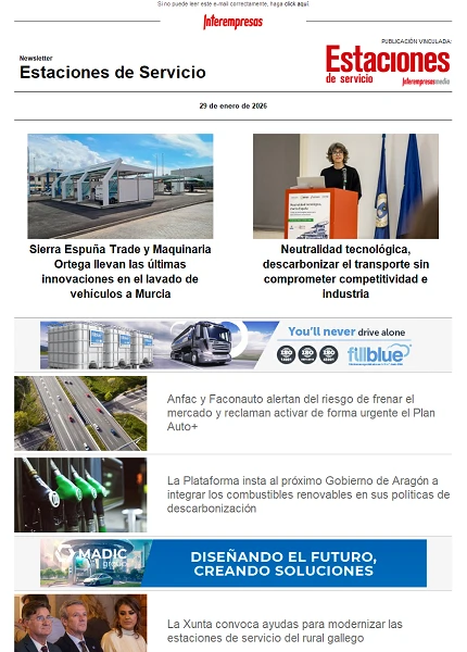 Newsletter Estaciones de Servicio