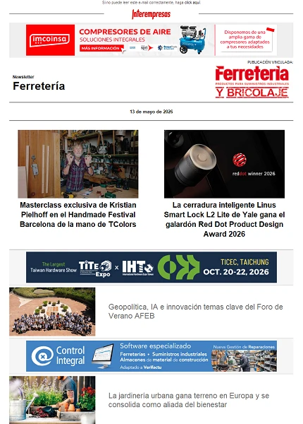 Newsletter Ferretería
