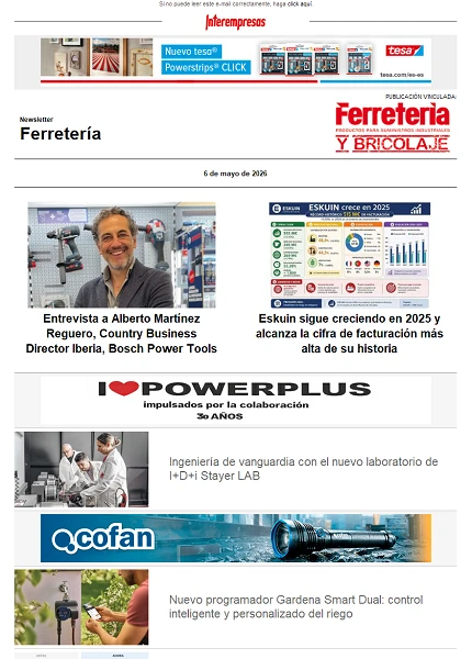 Newsletter Ferretería