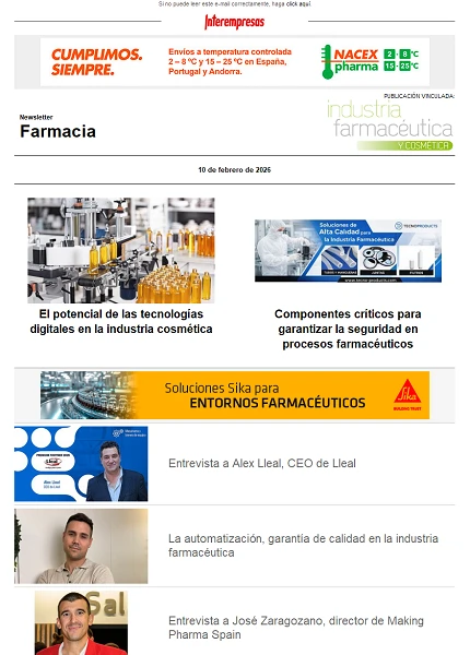 Newsletter Farmacia