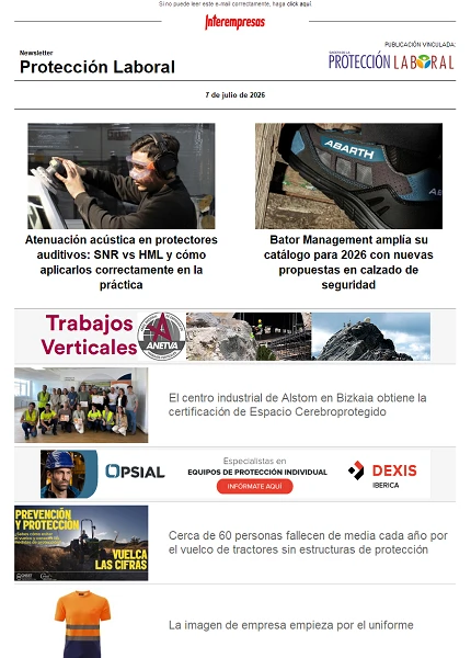 Newsletter Protección Laboral Newsletter Protección Laboral