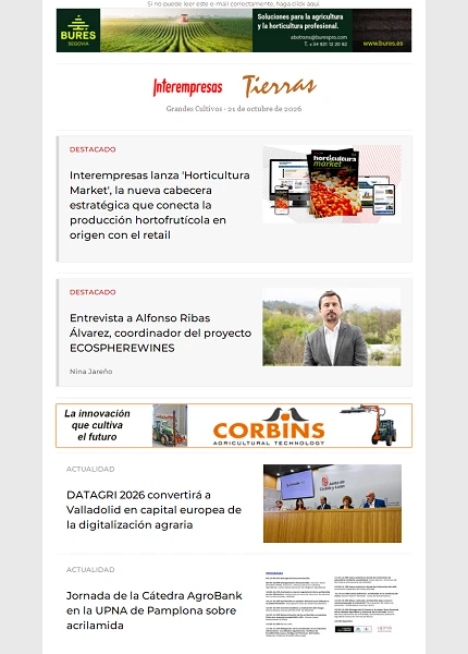Newsletter Grandes Cultivos Newsletter Grandes Cultivos
